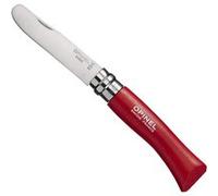 Opinel 254143 couteau de poche Camper/scout Rouge
