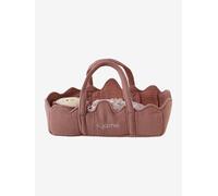 Mon 1er poupon et son couffin en tissu personnalisable bois de rose TU
