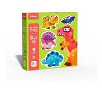 Mideer – Puzzle – Mon 1er Dinosaures – Carton – MD3185