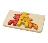 PlanToys Mon 1er puzzle Girafe 4634 Multicolore
