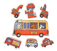 Mon 1er puzzle Mideer Véhicules G