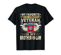 Mon 82e vétéran aéroporté préféré est mon beau-frère T-Shirt