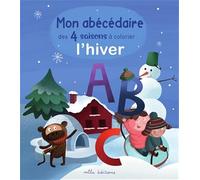 Mon abécédaire des 4 saisons à colorier : l'hiver