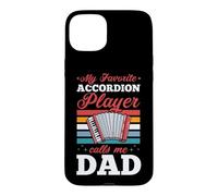 Mon accordéon préféré m'appelle Papa Coque pour iPhone 15 Plus