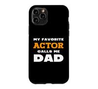 Mon Acteur préféré m'appelle Papa Fils Fille père Papa Coque pour iPhone 11 Pro