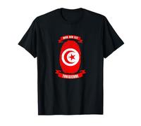Mon ADN Est Tunisienne - Drapeau Tunisie Héritage Maghreb T-Shirt