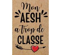 mon AESH a trop de dorable cadeau pour dire merci à votre AESH de la plus belle des maniéres - Carnet de note AESH à offrir pour la fin d'année scolaire,anniversaire, noël..