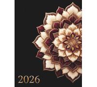 Mon Agenda 2026 Semainier A4: Hebdomadaire avec heures - Janvier à Décembre - 12 mois -1 semaine sur 2 pages - Couverture souple - Grand format A4