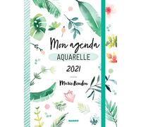 Mon agenda aquarelle 2021 par Marie Boudon