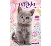 Mon agenda Chatons 2026-2027 - Collectif - Hemma - relié - Agenda