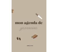 Mon agenda de grossesse: édition 2025 - couleur