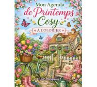 Mon Agenda de Printemps Cosy à Colorier