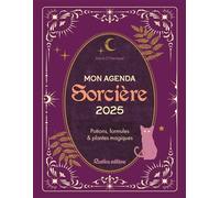 Mon agenda de sorcière 2025 - Marie D'Hennezel - Rustica - broché - Agenda