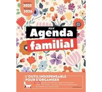 Mon Agenda Familial - Avec 1 Stylo, 500 Stickers Et Des Listes De Courses Prédécoupées Inclus - Edition 2025-2026