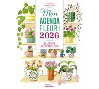 Mon agenda fleuri 2026 - Mélanie Voituriez - Marie Claire - broché - Agenda