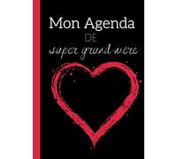Mon agenda: Planning par semaines original et de qualité - cadeau pour super grand-mère | 60 semaines format 7*10 pouces