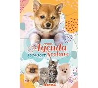 Mon agenda scolaire 2024-2025 - Bébés animaux - Dès 8 ans