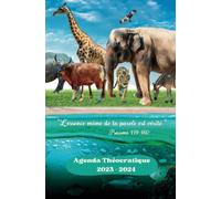 Mon Agenda Théocratique 2023 - 2024. Psaume 119:160: Planner JW avec le texte de l'année