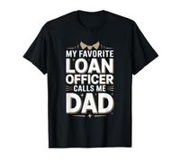 Mon Agent de crédit préféré m'appelle Papa, Fier de la fête des pères T-Shirt