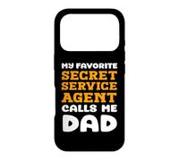 Mon Agent des Services Secrets préféré m'appelle « Papa, père Papa » Coque pour iPhone 17 Pro