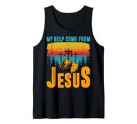 Mon Aide Vient de Jésus Débardeur