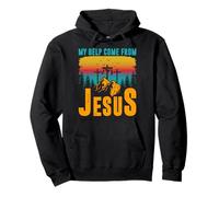 Mon Aide Vient de Jésus Sweat à Capuche