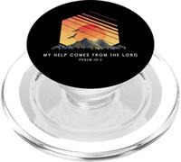 Mon Aide Vient du Seigneur Psaume 121:2 - Bible Religieuse PopSockets PopGrip pour MagSafe