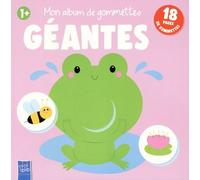 Mon album de gommettes géantes 1+: 18 pages de gommettes