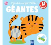 Mon album de gommettes géantes 3+ 18 pages de gommettes - Collectif - Yoyo Books - broché - Document jeunesse