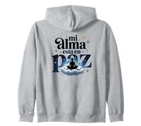 Mon Alma est en paix Phrase Spiritual Design Positivo Sweat à Capuche