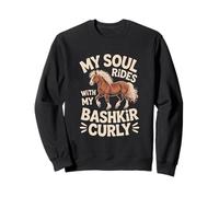 Mon âme chevauche avec Mon Bachkir Curly Sweatshirt