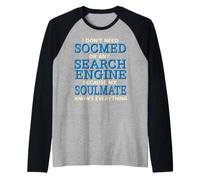 Mon âme sœur Sait Tout Citation drôle Moderne Manche Raglan