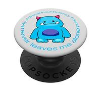 Mon ami d'insuffisance surrénalienne avec Addi le chargimal PopSockets PopGrip - Support et Grip pour Smartphone/Tablette avec un Top Interchangeable