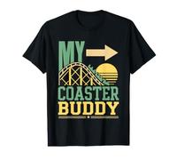 Mon ami du Parc à thème Coaster Buddy Roller Coaster T-Shirt Graphique avec Valeur