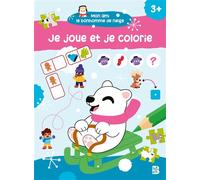 Mon ami le bonhomme de neige : Je joue et je colorie - Collectif - Le Ballon Eds - broché - Document jeunesse
