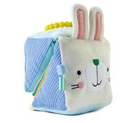 Collectif – Mon ami le lapin – Livre cube tout doux – Album éveil dès la naissance