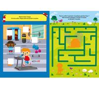 Mon ami le pompier - Livre de jeux avec autocollants