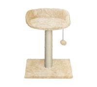 MON AMI LUKI - Arbre a Chat avec Assise - Ecru - 34x34x42CM