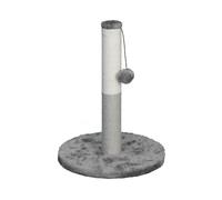 MON AMI LUKI - Arbre a Chat griffoir avec Jouet integre - Anthracite - Chat - 31x31x39CM