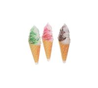 MON AMI LUKI - Assortiment Jouets Cornet de Glace - Bleu - 20CM