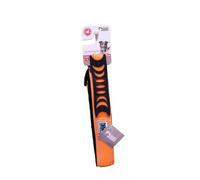 Mon ami Luki - Collier REFLECHISSANT Chien- Taille XL-2.5cmx50/75cm - Orange - Chien - AILLE XL-2.5cmx50/75cm