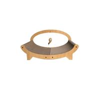 Mon ami Luki - Griffoir forme panier avec jouet - Chat - NATUREL - 49X25X26CM