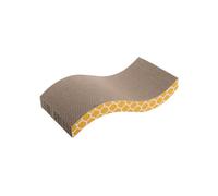 MON AMI LUKI - Griffoir Vague et Herbe a Chat - pour Chat - 100% Synthetique