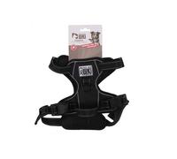 Mon ami Luki - Harnais réfléchissant - NOIR - CHIEN - S