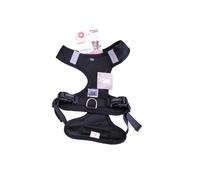 Mon ami Luki - Harnais Textile Taille M-GAROT 35-50cm - Noir - Chien - M-GAROT 35-50cm Poids 2.5-4.5 KG