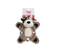 MON AMI LUKI - Jouet Peluche avec Corde Forme Lapin ou Ours - MUTICOLORE - Chien - 25CM