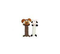 MON AMI LUKI - Jouet Peluche Corps - MUTICOLORE - Chien - 12X5X5CM