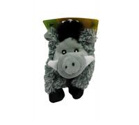 Mon ami Luki - Jouet peluche sanglier - GRIS - 26CM