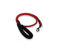 Mon ami Luki - Laisse Chien Nylon Ronde 1.2m - Rouge - 1M20