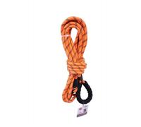 MON AMI LUKI - LONGE REFLECHISSANTE - 10 M - ORANGE - CHIEN - 10M
